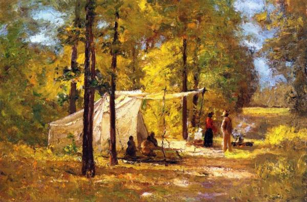 Summer Camp by Theodore Clement Steele