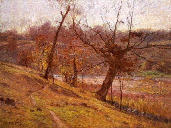 The Bloom Of The Grape by Theodore Clement Steele