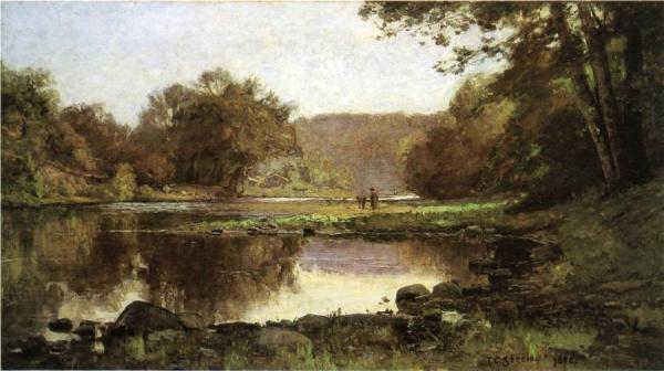 The Creek by Theodore Clement Steele