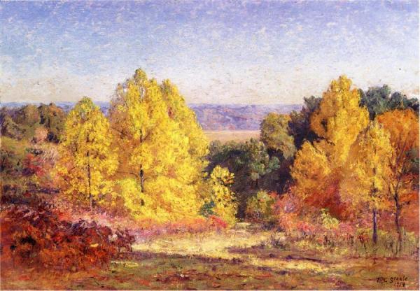 Theodore Clement Steele The Poplars