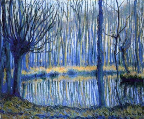 The Epte, Giverny by Theodore Earl Butler