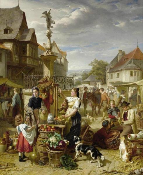 Market Day by Theodore Gerard