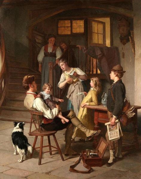 The Happy Family by Theodore Gerard