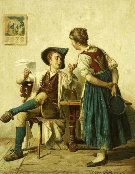 The Letter by Theodore Gerard