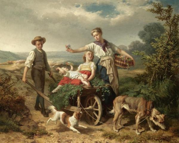 The Promenade by Theodore Gerard