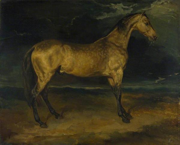Theodore Gericault Horse Frightened By Lightning