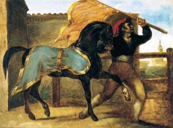Theodore Gericault The Horse Race
