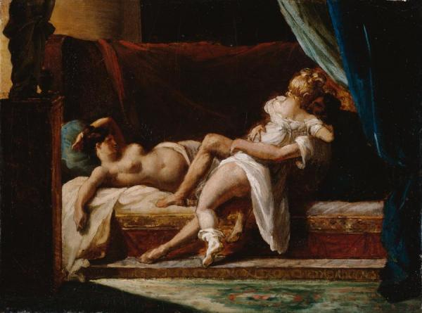 Three Lovers by Theodore Gericault