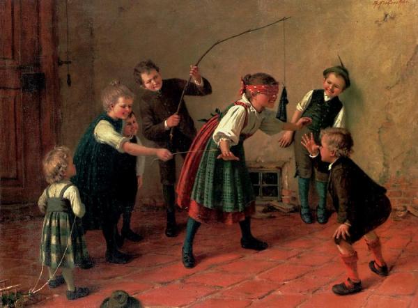 Blind Man's Bluff by Theodore Kleehaas