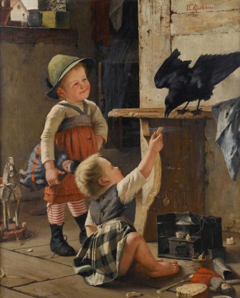 Feeding The Pet by Theodore Kleehaas