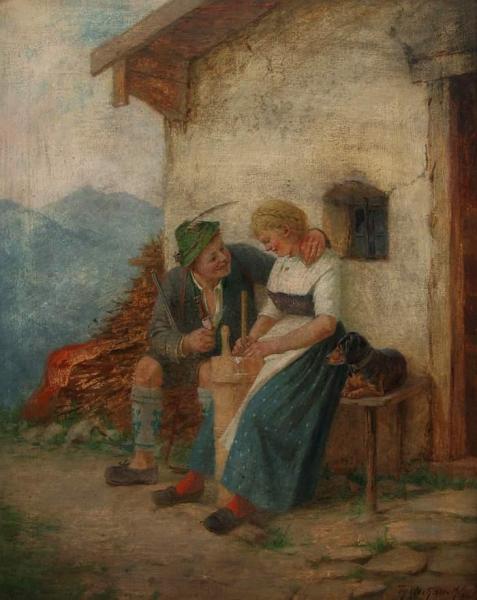 In Front Of The House by Theodore Kleehaas