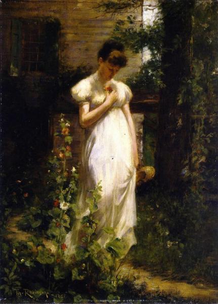 Flower Of Memory by Theodore Robinson