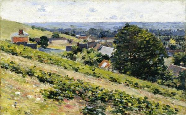 From The Hill, Giverny by Theodore Robinson