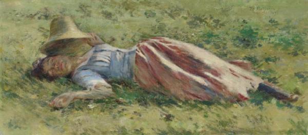 In The Sun by Theodore Robinson
