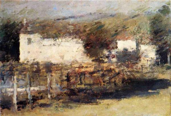 Moonlight, Giverny - Study by Theodore Robinson