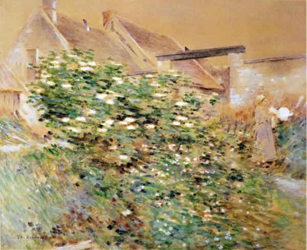 Normandy Farm, A Characteristic Bit, Givernyy by Theodore Robinson