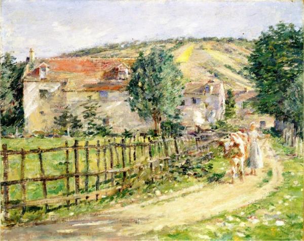 Road By The Mill by Theodore Robinson