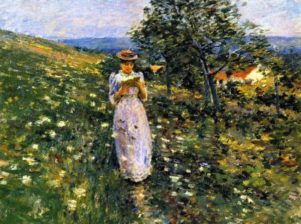 Summer Hilside, Giverny by Theodore Robinson