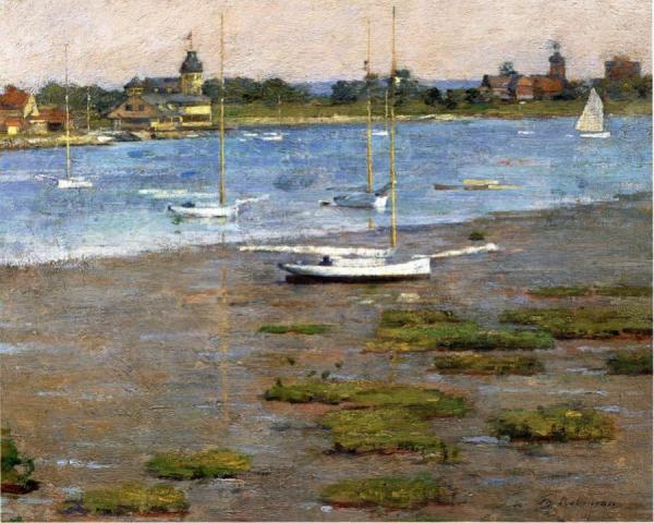 The Anchorage, Cos Cob by Theodore Robinson