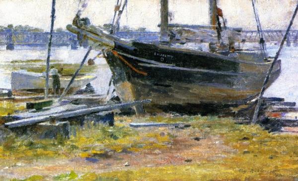 The E. M. J. Betty by Theodore Robinson