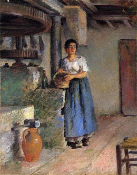 The Miller's Daughter by Theodore Robinson Oil Painting Reproductions