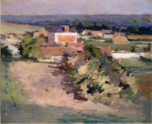The Red House by Theodore Robinson