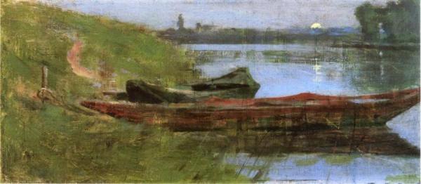 Two Boats by Theodore Robinson