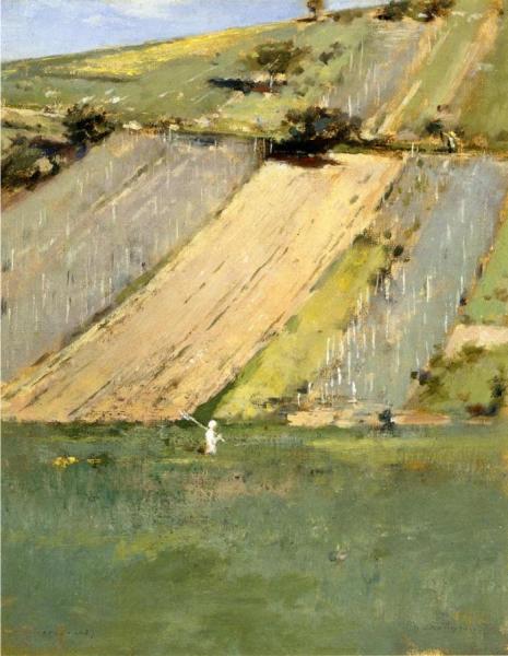 Valley Of The Seine, Giverny by Theodore Robinson