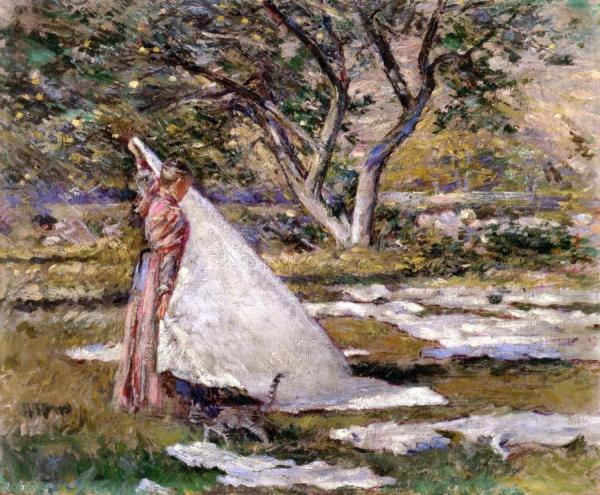 Washing Day by Theodore Robinson