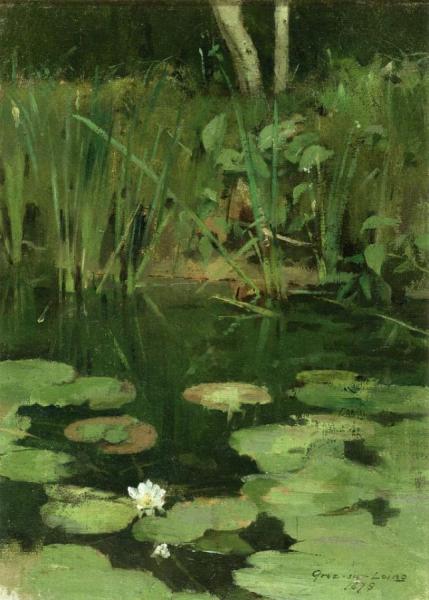 Water Lilies by Theodore Robinson