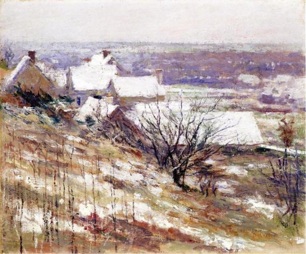 Winter Landscape by Theodore Robinson