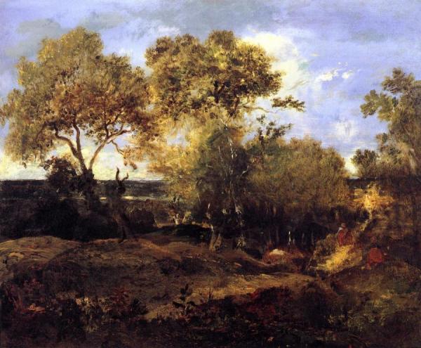 Late Fall by Théodore Rousseau