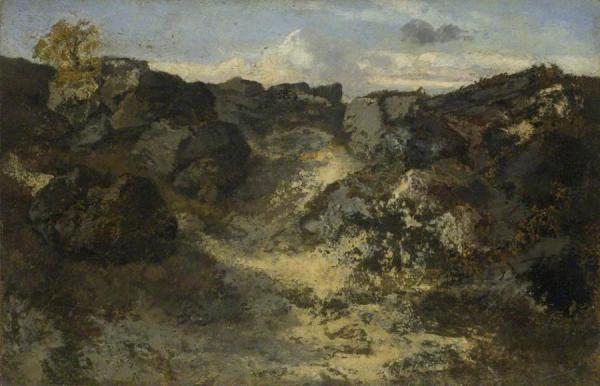 Rocky Landscape by Théodore Rousseau
