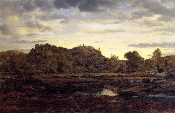 The Gorges D'apremont At Modday by Théodore Rousseau