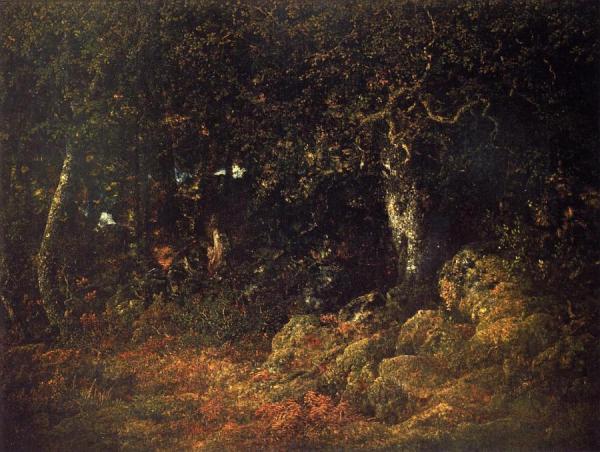 The Oak In The Rocks by Théodore Rousseau