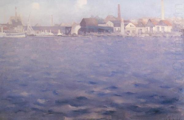Blue Thames by Théodore Roussel