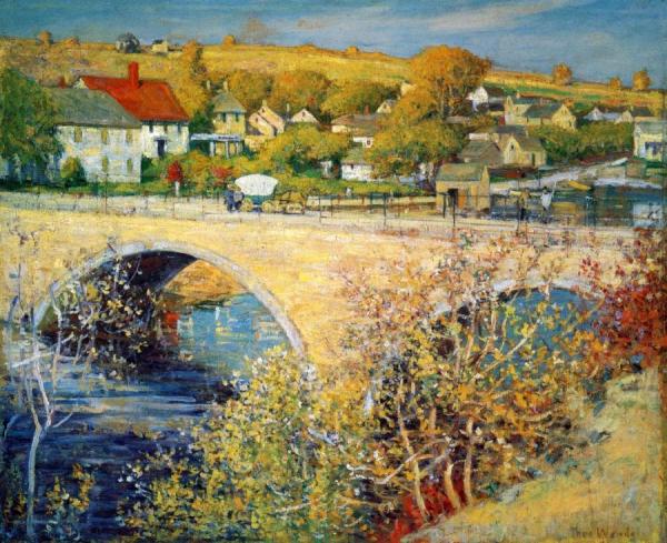 Bridge At Ipswich by Theodore Wendel