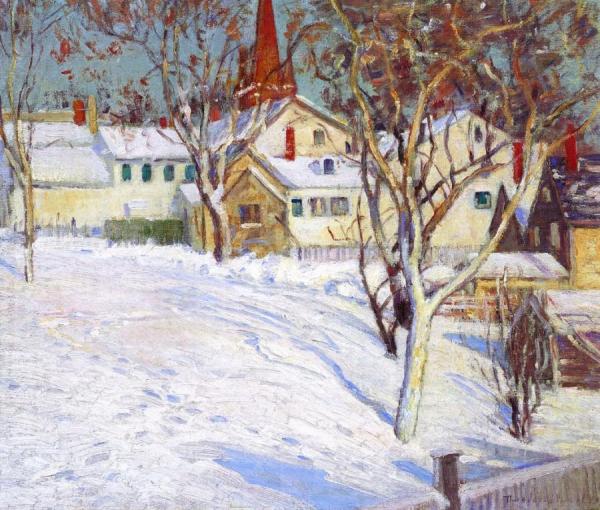 Town Hill, Ipswich by Theodore Wendel