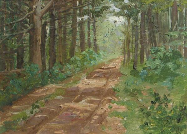 A Tranquil Path by Theodore Wores