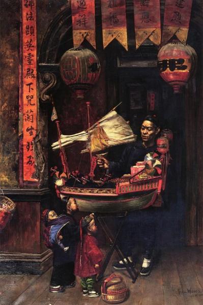 Theodore Wores Chinese Vendor