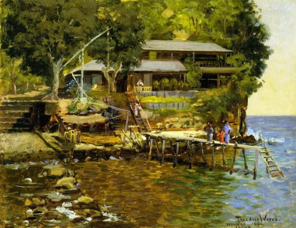 Theodore Wores Homoko, Japan