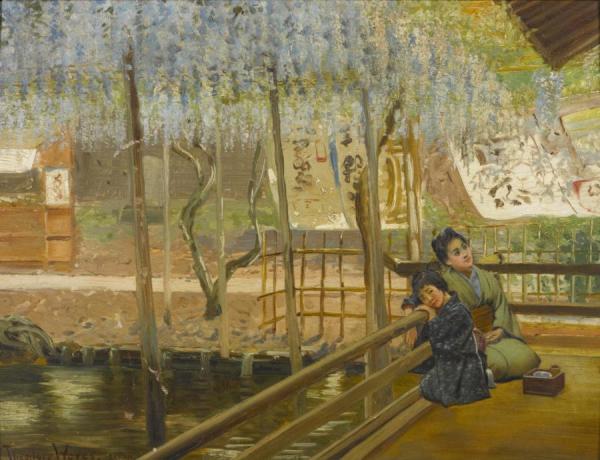 Idyll Afternoon by Theodore Wores