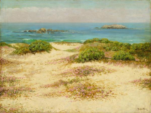 Monterey Coast,17 Mile Drive by Theodore Wores