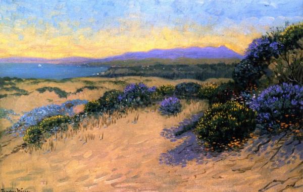 Mr. Tamalpais From San Francisco Dunes by Theodore Wores