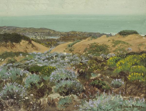 Sand Dunes Of San Francisco,1911 by Theodore Wores