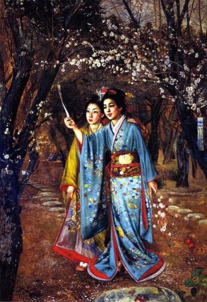 Spring's Inspiritation by Theodore Wores