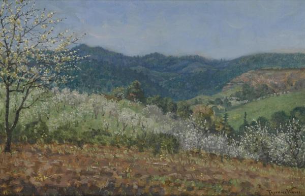 Springtime In Saratoga,1930 by Theodore Wores