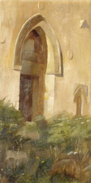 An Arched Doorway by Theodoros Ralli