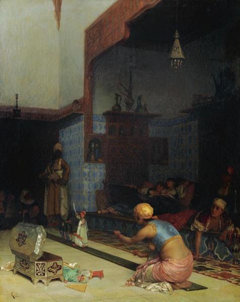 Theodoros Ralli Marionettes In The Harem