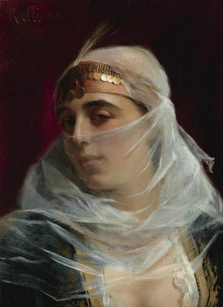 Turkish Woman by Theodoros Ralli